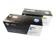 Kartrid Toner Asli untuk HP LaserJet Enterprise 700 warna MFP M775 Seri 651A CE341A Cyan CE342
