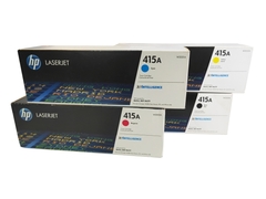 Kartrid Toner Asli untuk HP 415A W2030A W2030A W2032A W2033A LaserJet Color Printer M454dn