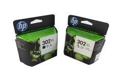 Kartrid tinta asli untuk HP 302XL High Yield Officejet 3831 3830 5230 5220 DeskJet 3630 2130 3636