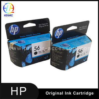 Ganti kartrid tinta printer hitam asli untuk HP 56 Deskjet 5550 5551 5552
