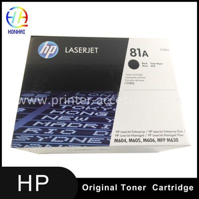 HP Laserjet Enterprise M604 Toner Cartridge HP LaserJet Enterprise M605 M606 MFP M630 Seri CF281A 81A