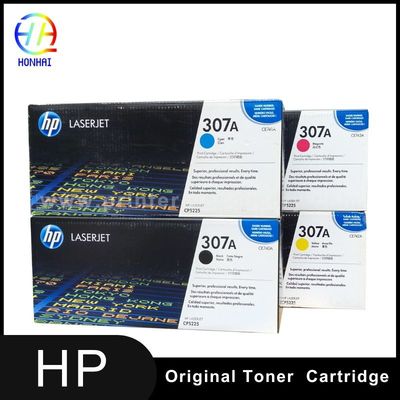 Toner Cartridge Original untuk HP Color LaserJet Professional CP5225dn CP5225n 307A CE740A CE741A CE742A CE743A Printer LaserJet Toner Cartridge