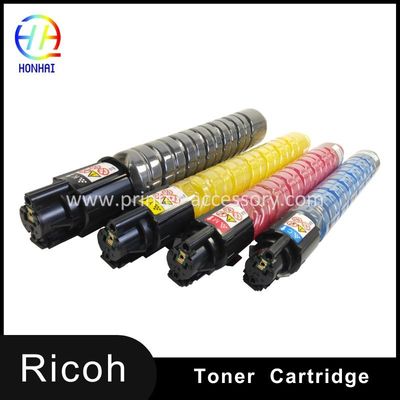 Set Kartrid Toner Hasil Tinggi Baru yang Kompatibel untuk Ricoh MPC305 dengan Kode OEM 842079-842082