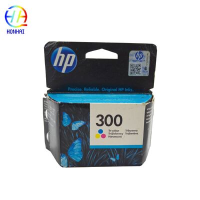 HP 300 Tri-Color Ink Cartridge Tinta Asli untuk Printer HP