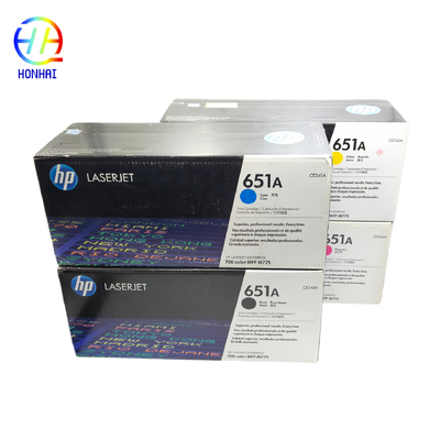 Original Laser Toner Cartridge 651A CE340A CE341A CE342A CE343A untuk HP LaserJet Enterprise 700 Warna MFP M775 Bagian Printer