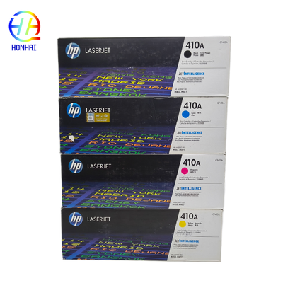 Toner Laser Asli CF410A CF411A CF412A CF413A 410A untuk Printer HP Color LaserJet Pro M452dn M452dw M452nw Color LaserJet Pro MFP M377dw M477fdn M477fdw M477fnw suku cadang