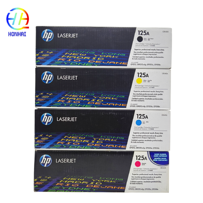 Kartrid Toner Laser CMYK Asli dengan 2200 Page Yield untuk HP Color LaserJet CP1215 CP1515n CP1518ni MFP CM1312