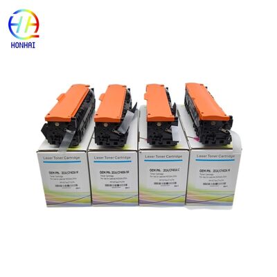 201A Toner Cartridge CF400A CF401A CF402A CF403A Pengganti untuk HP Color LaserJet Pro M252n M252dw MFP M277n M277dw