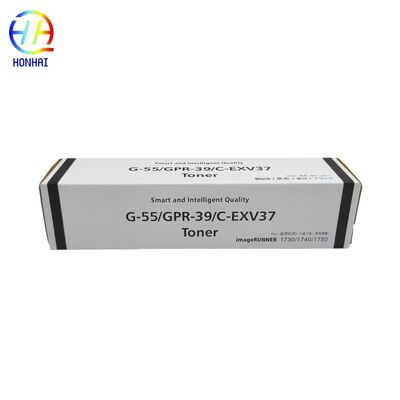 Kartrid Toner yang Kompatibel untuk Canon imageRUNNER 1730 1740 1750 Disilangkan ke GPR-39 NPG-55 C-EXV37 dalam Warna Hitam